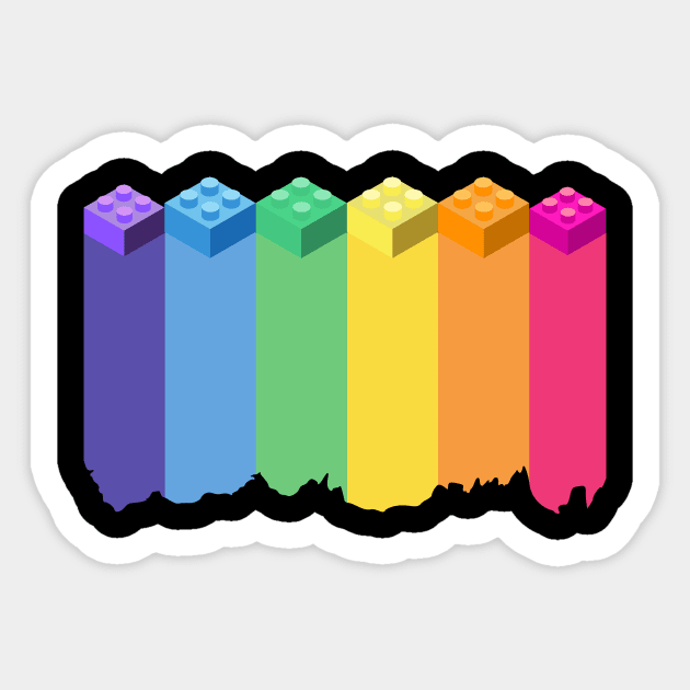 Lego Pride Sticker by ClothesContact